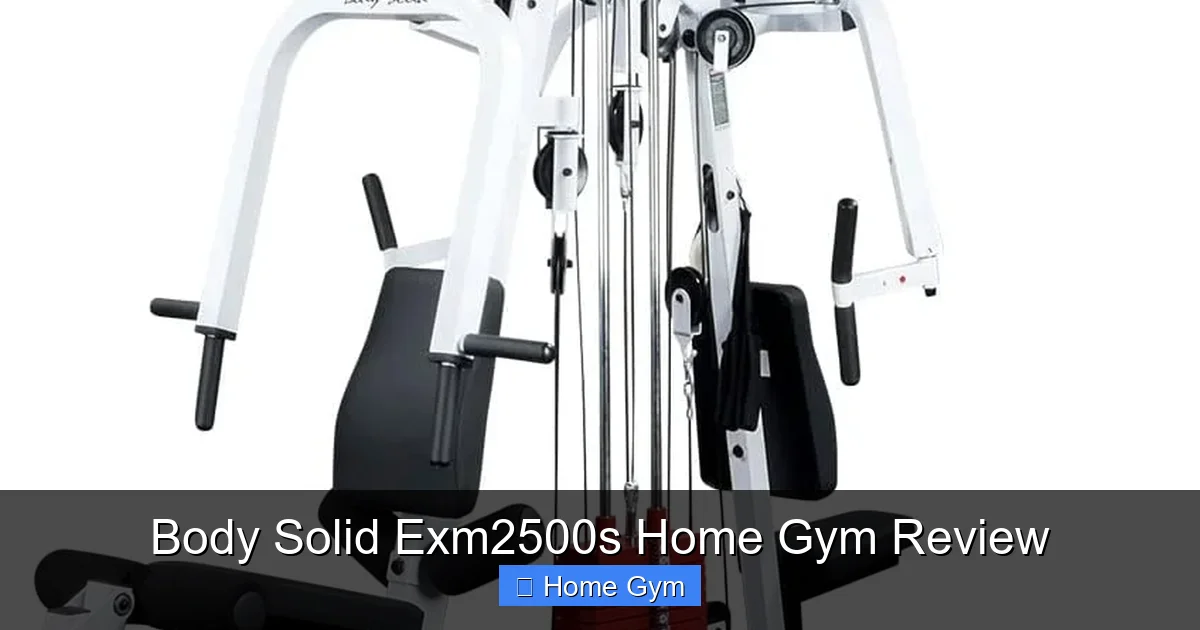 Body Solid Exm2500s Home Gym Review
