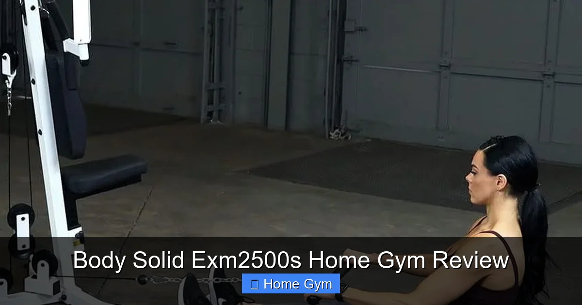 Body Solid Exm2500s Home Gym Review
