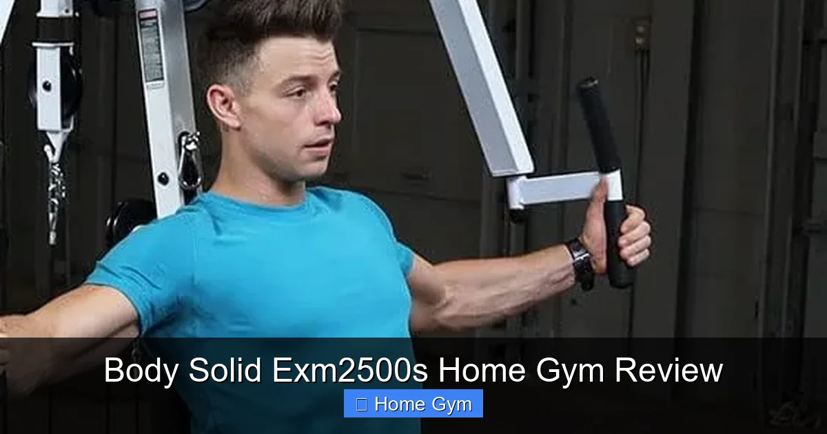 Body Solid Exm2500s Home Gym Review