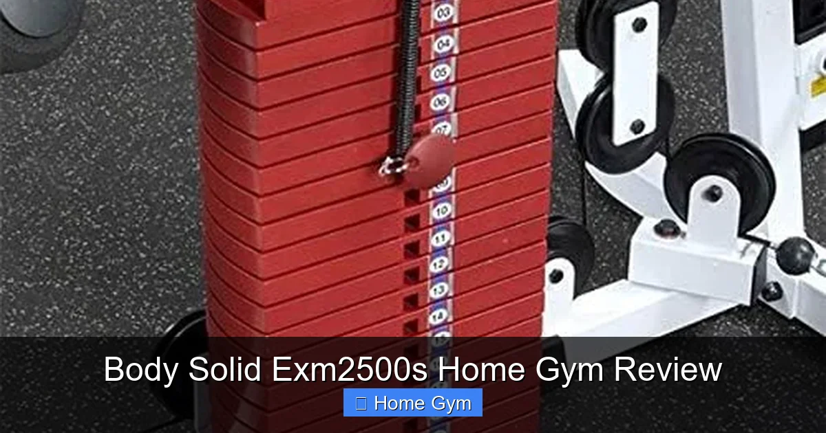 Body Solid Exm2500s Home Gym Review