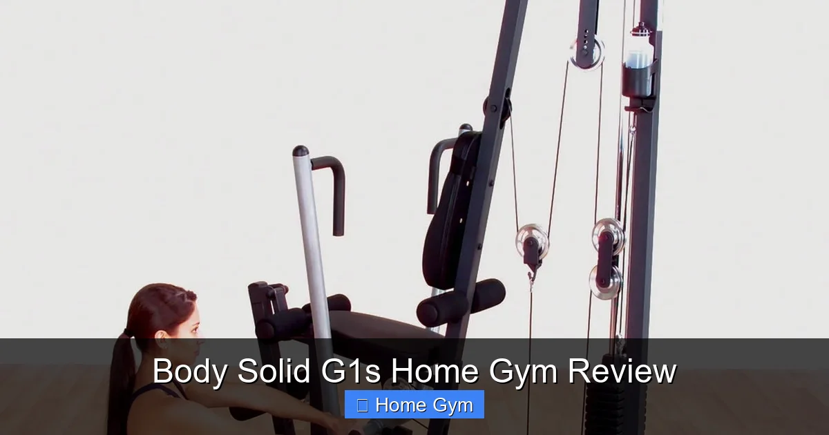 Body Solid G1s Home Gym Review
