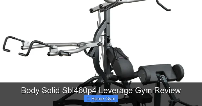 Body Solid Sbl460p4 Leverage Gym Review