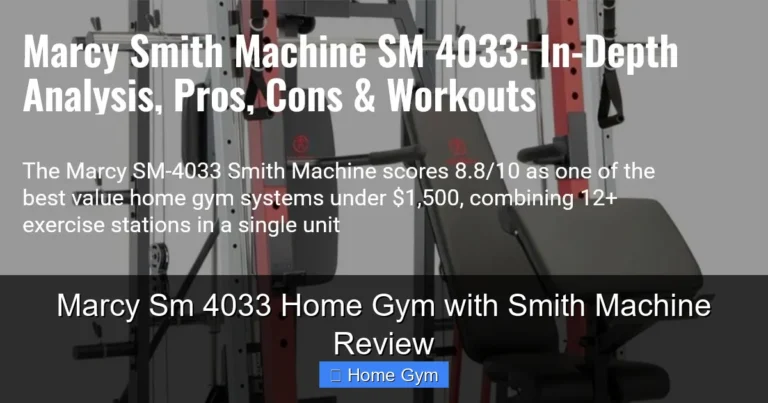 Marcy Sm 4033 Home Gym with Smith Machine Review