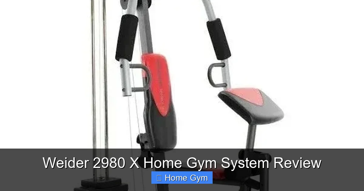 Weider 2980 X Home Gym System Review