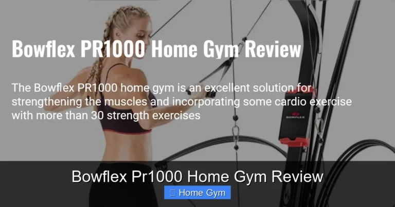 Bowflex Pr1000 Home Gym Review