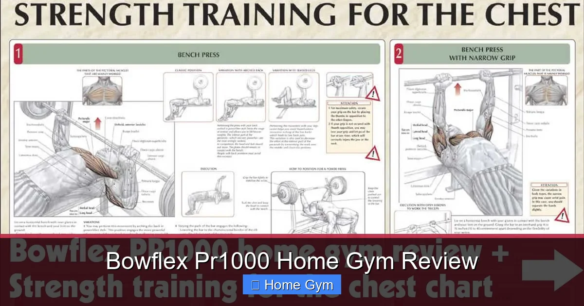 Bowflex Pr1000 Home Gym Review - gymhike.com