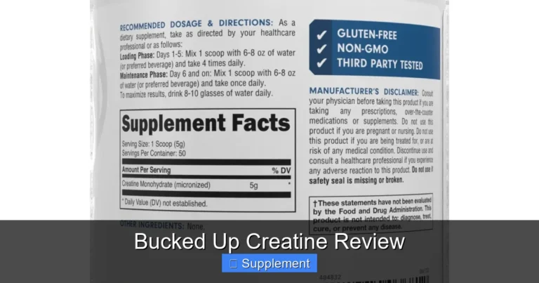 Bucked Up Creatine Review