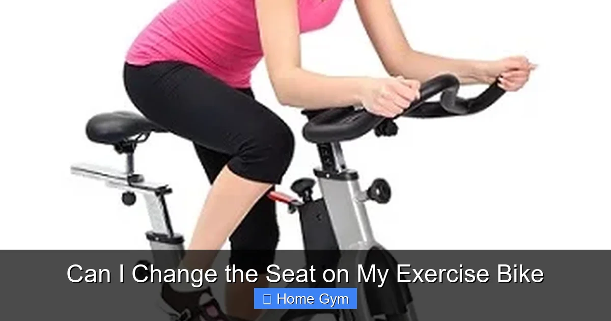Can I Change the Seat on My Exercise Bike