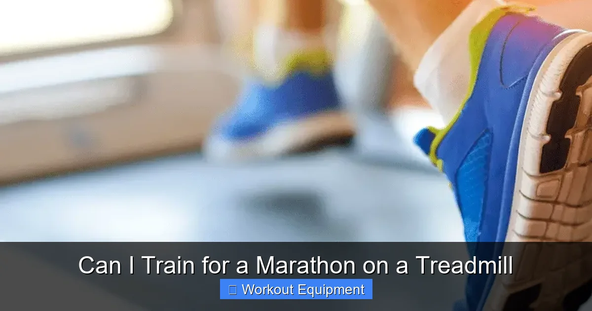Can I Train for a Marathon on a Treadmill