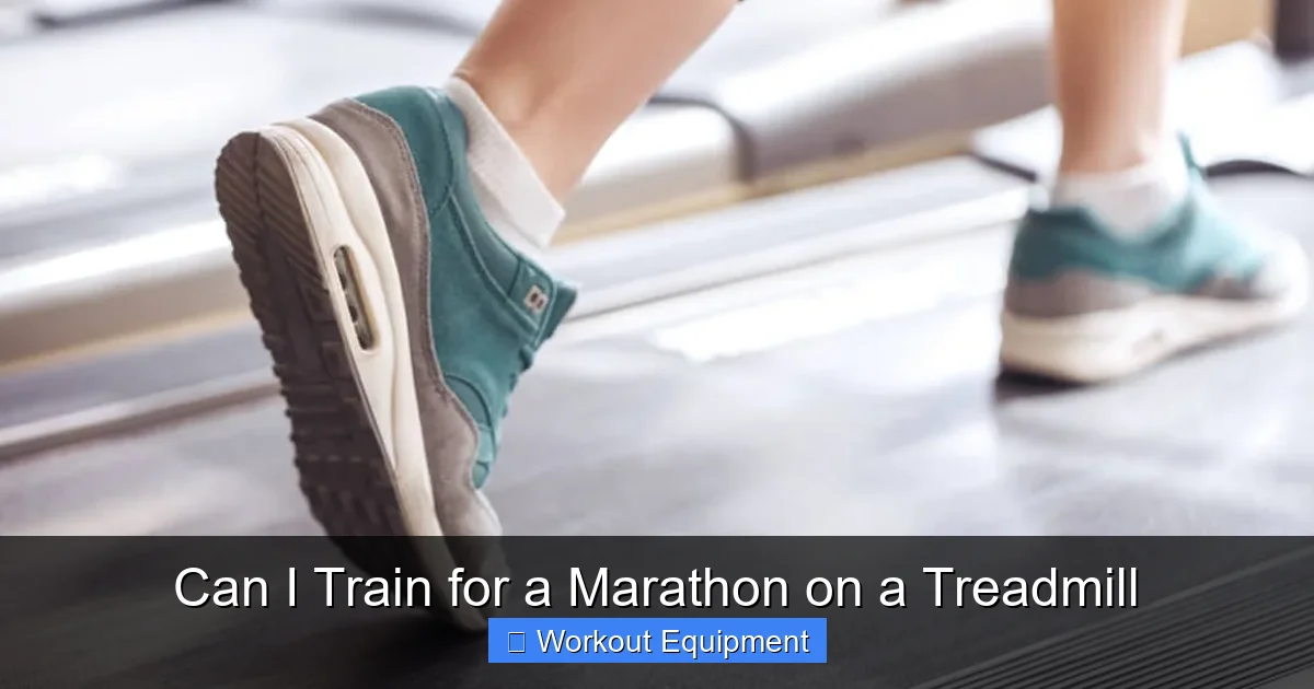 Can I Train for a Marathon on a Treadmill