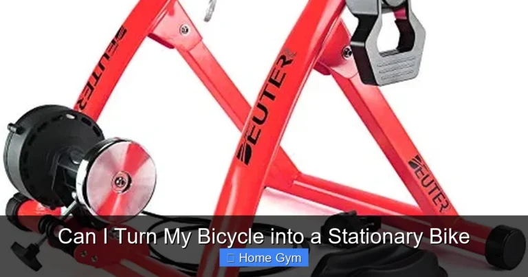 Can I Turn My Bicycle into a Stationary Bike