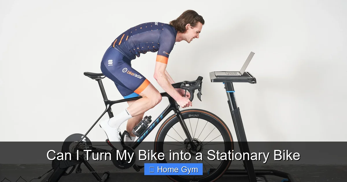 Can I Turn My Bike into a Stationary Bike