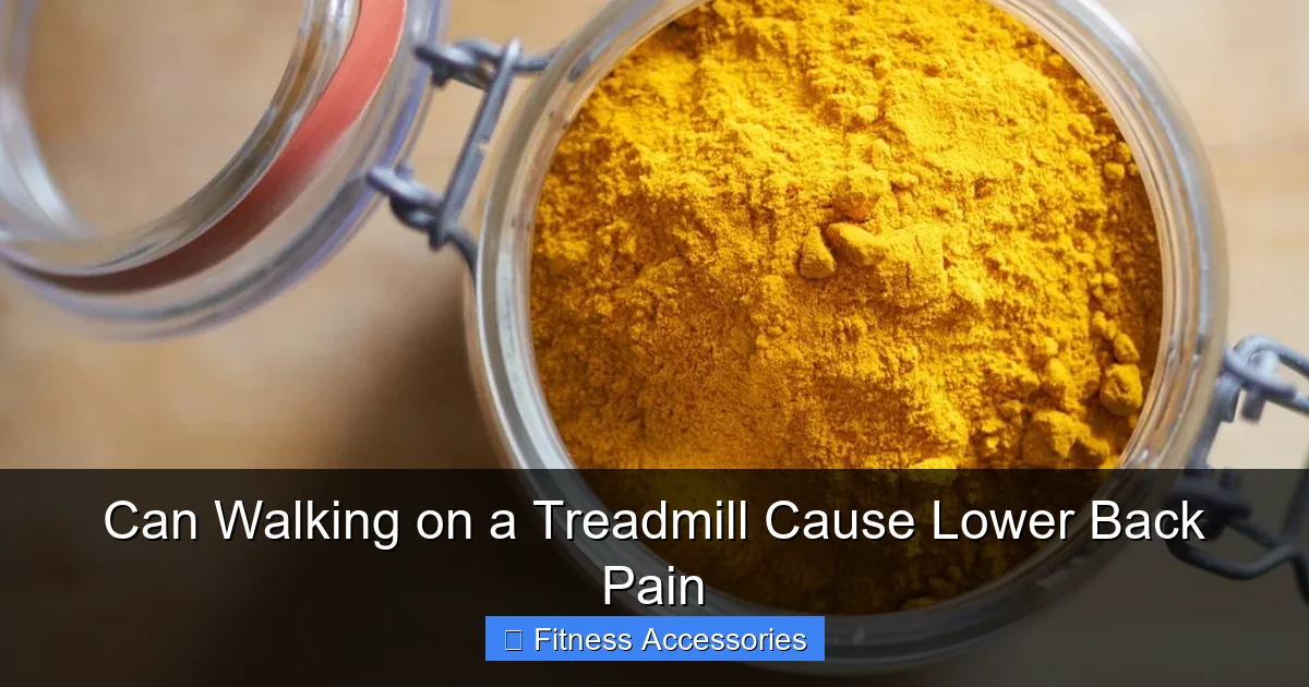 Can Walking on a Treadmill Cause Lower Back Pain