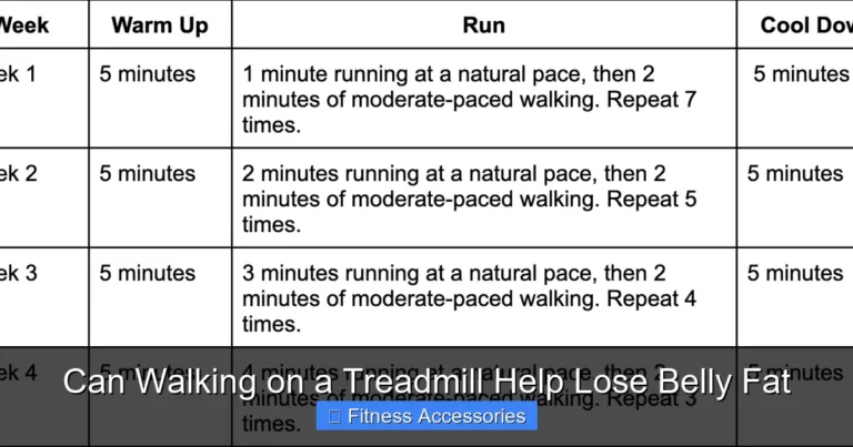 Can Walking on a Treadmill Help Lose Belly Fat