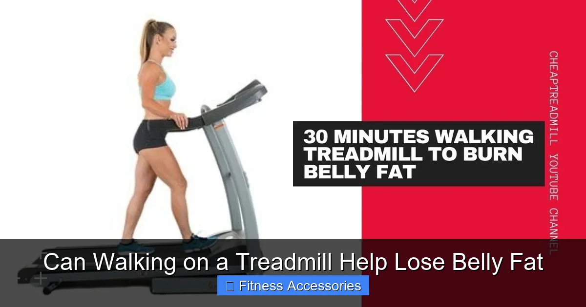 Can Walking on a Treadmill Help Lose Belly Fat