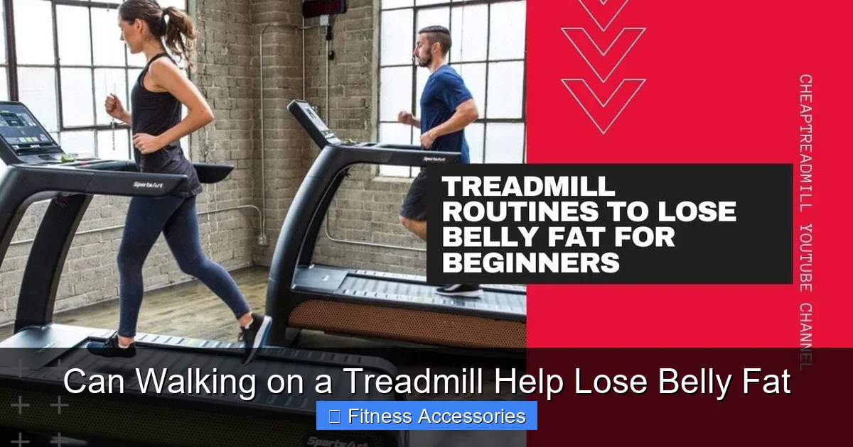 Can Walking on a Treadmill Help Lose Belly Fat