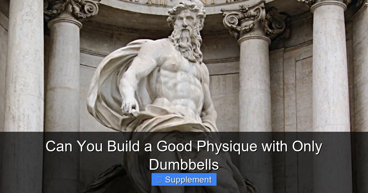 Can You Build a Good Physique with Only Dumbbells