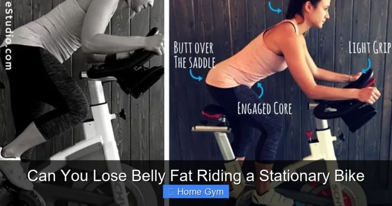 Can You Lose Belly Fat Riding a Stationary Bike