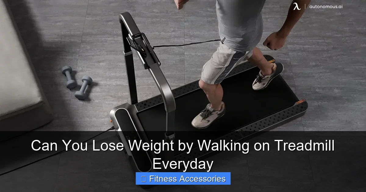 Can You Lose Weight by Walking on Treadmill Everyday