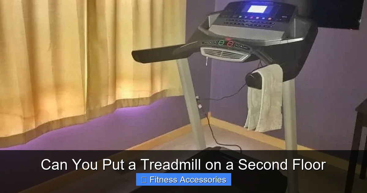 Can You Put a Treadmill on a Second Floor