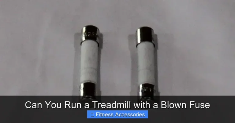 Can You Run a Treadmill with a Blown Fuse