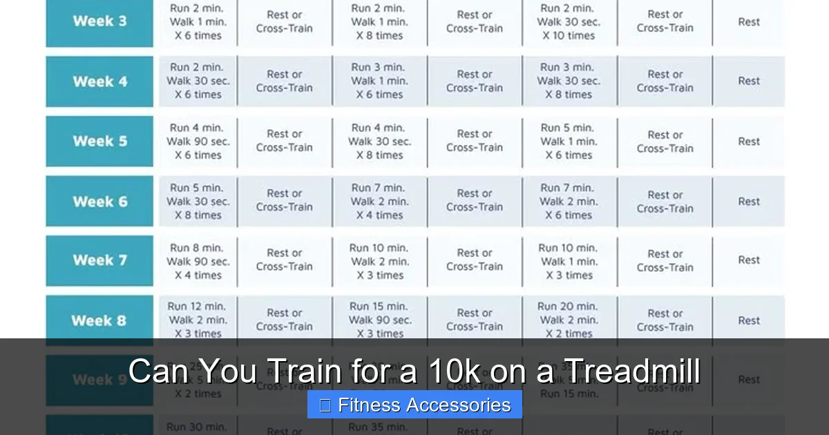 Can You Train for a 10k on a Treadmill