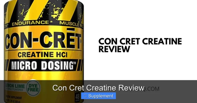 Con Cret Creatine Review