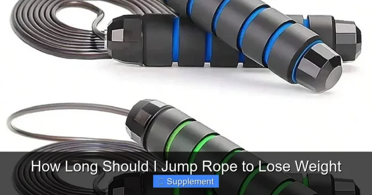 How Long Should I Jump Rope to Lose Weight