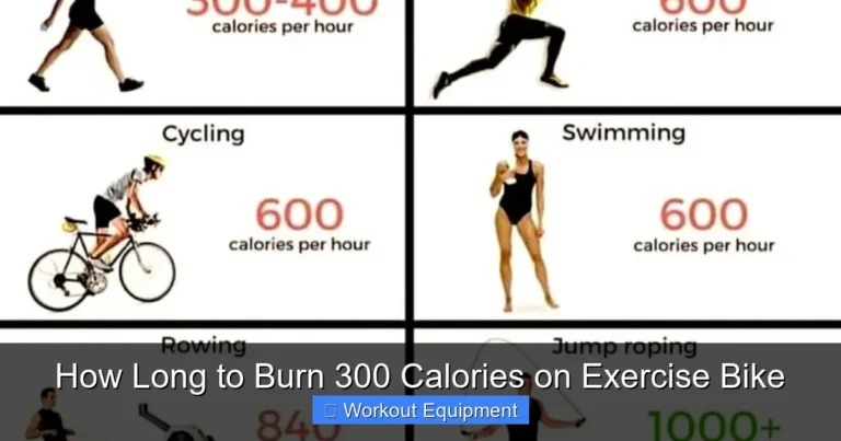 How Long to Burn 300 Calories on Exercise Bike