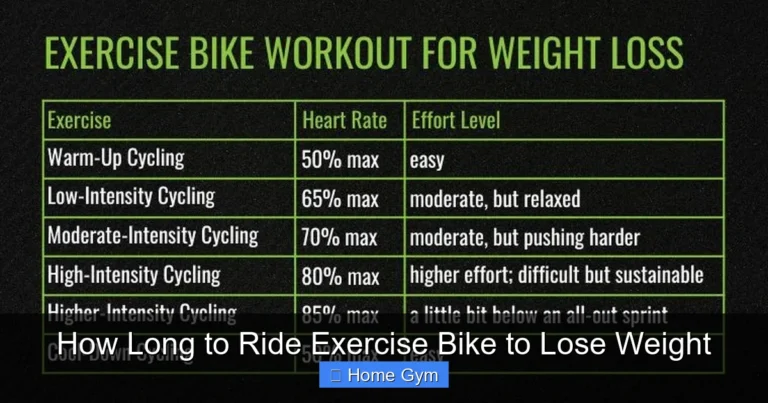 How Long to Ride Exercise Bike to Lose Weight
