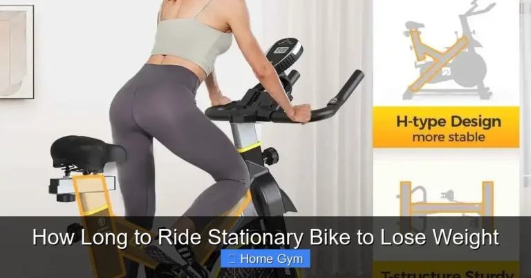 How Long to Ride Stationary Bike to Lose Weight