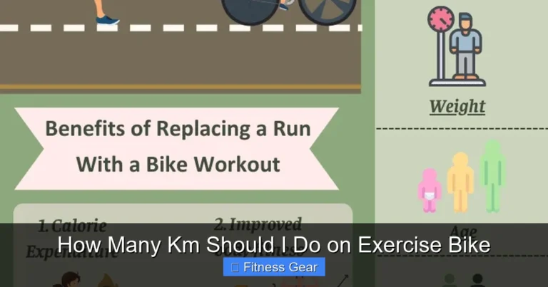How Many Km Should I Do on Exercise Bike