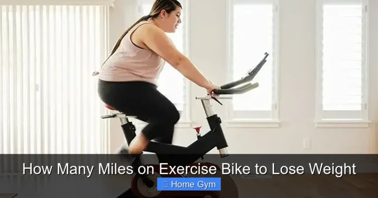 How Many Miles on Exercise Bike to Lose Weight