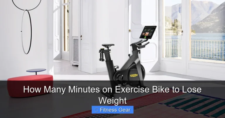 How Many Minutes on Exercise Bike to Lose Weight