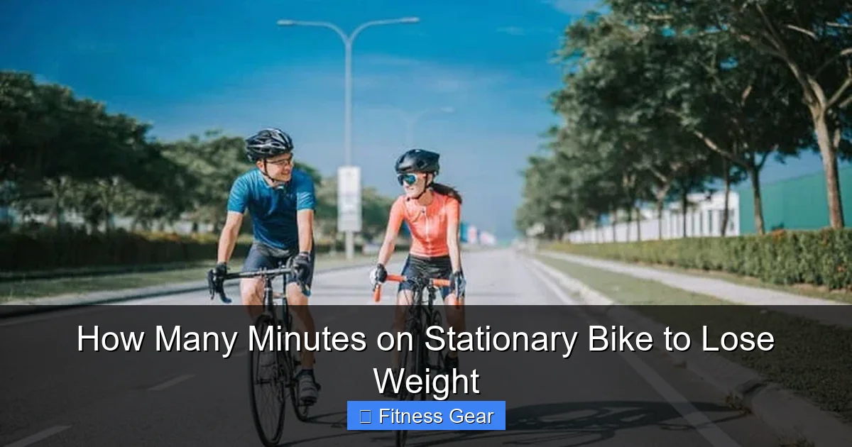 How Many Minutes on Stationary Bike to Lose Weight