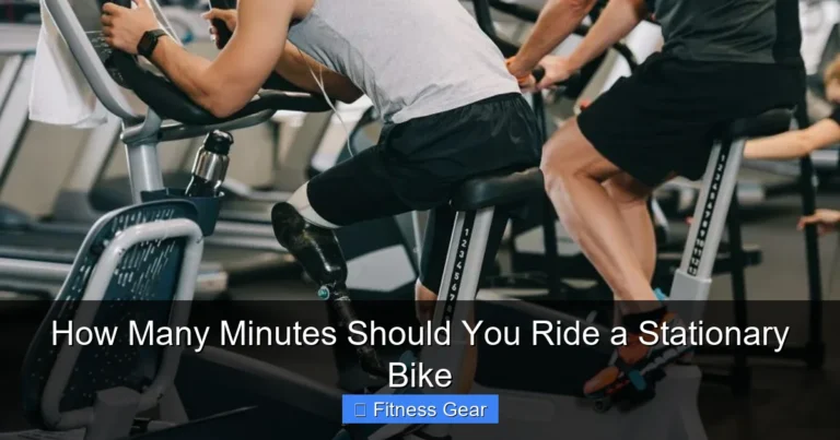 How Many Minutes Should You Ride a Stationary Bike