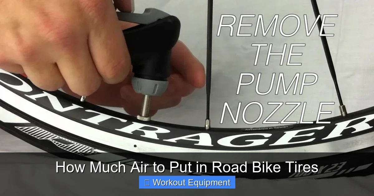 How Much Air to Put in Road Bike Tires