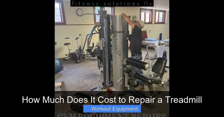 How Much Does It Cost to Repair a Treadmill