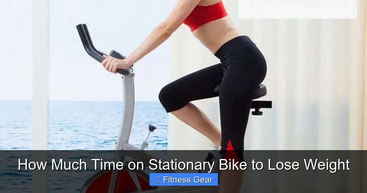 How Much Time on Stationary Bike to Lose Weight