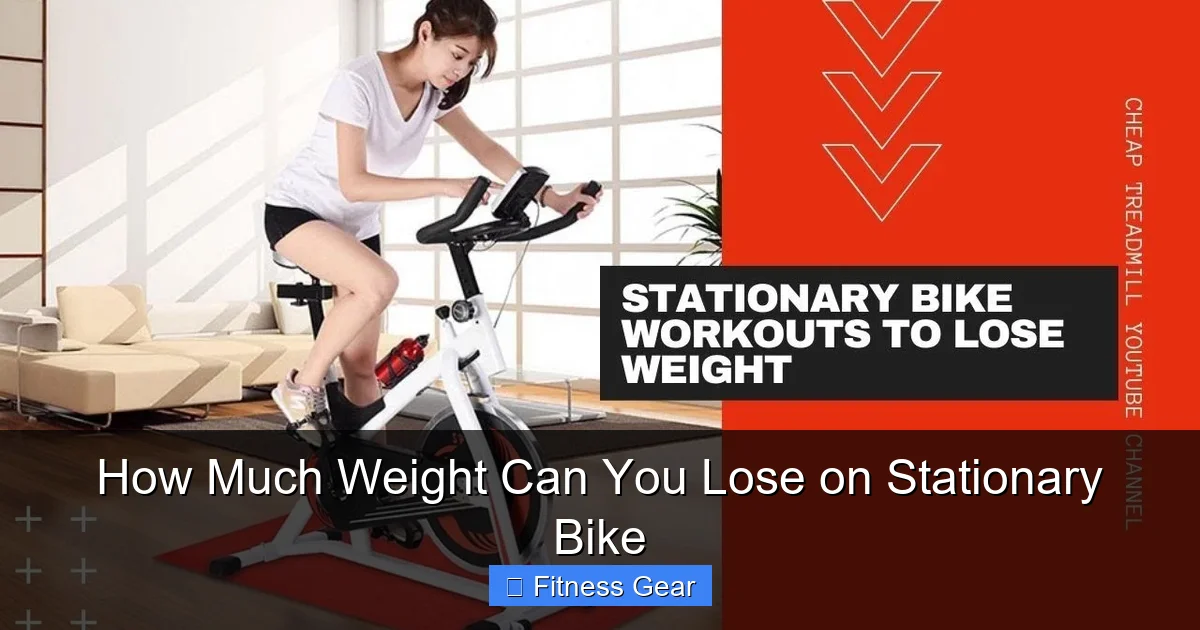 How Much Weight Can You Lose on Stationary Bike