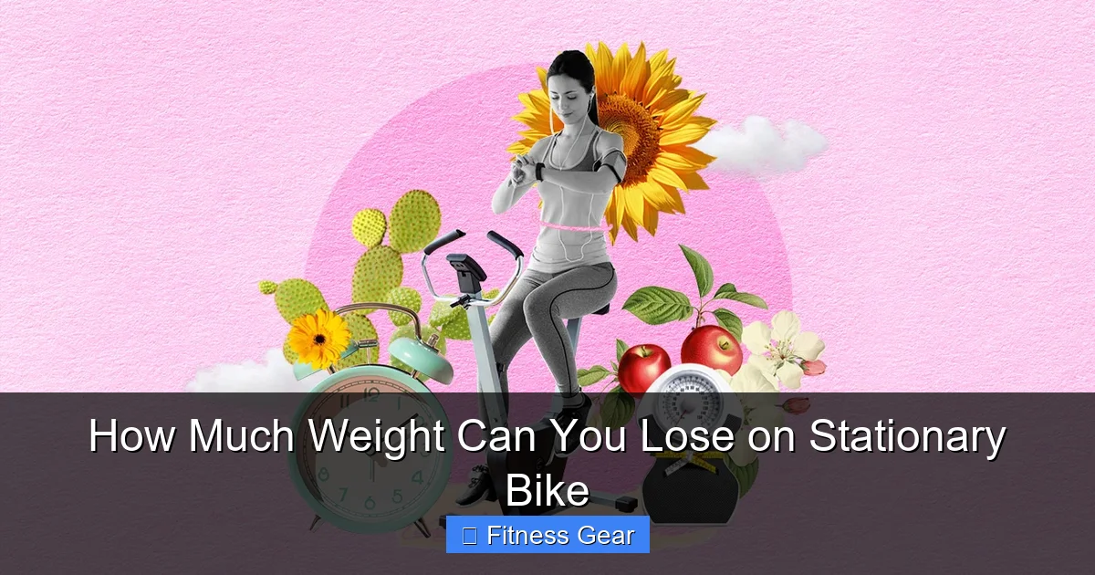 How Much Weight Can You Lose on Stationary Bike