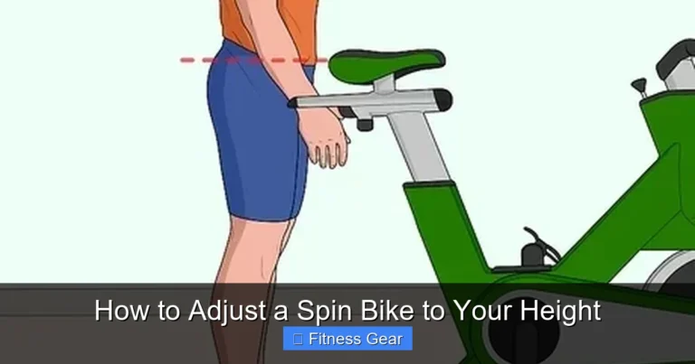 How to Adjust a Spin Bike to Your Height