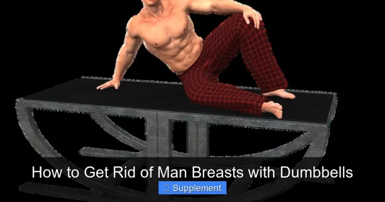 How to Get Rid of Man Breasts with Dumbbells