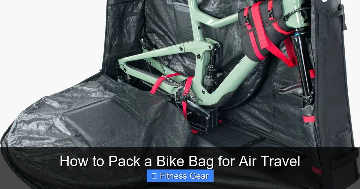 How to Pack a Bike Bag for Air Travel