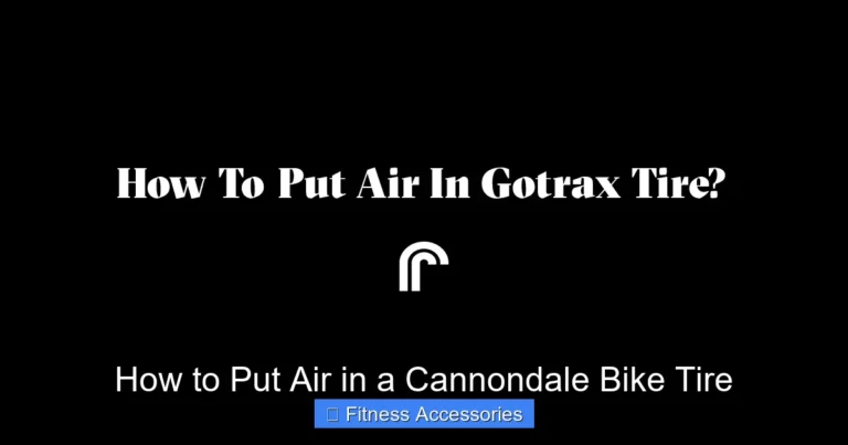 How to Put Air in a Cannondale Bike Tire