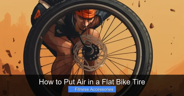 How to Put Air in a Flat Bike Tire