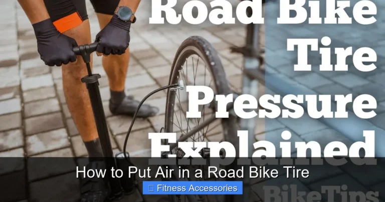 How to Put Air in a Road Bike Tire