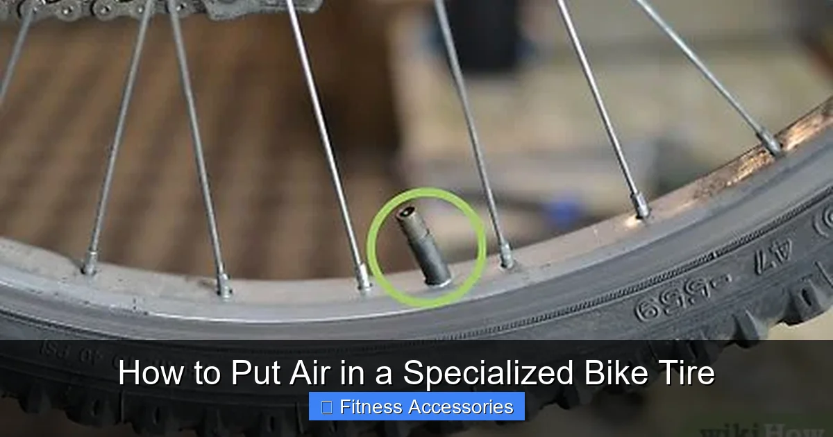 How to Put Air in a Specialized Bike Tire