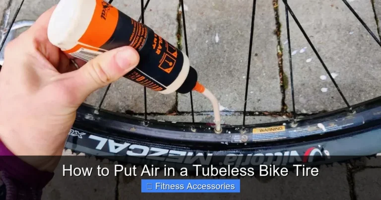 How to Put Air in a Tubeless Bike Tire