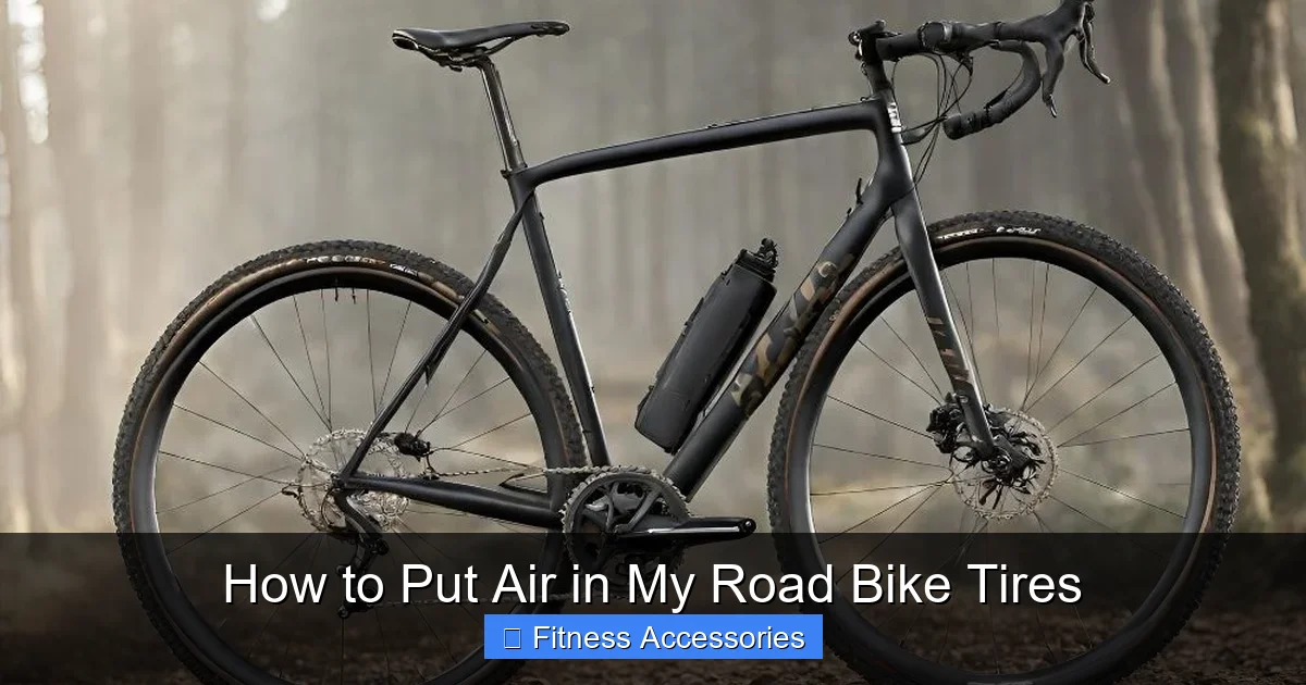 How to Put Air in My Road Bike Tires